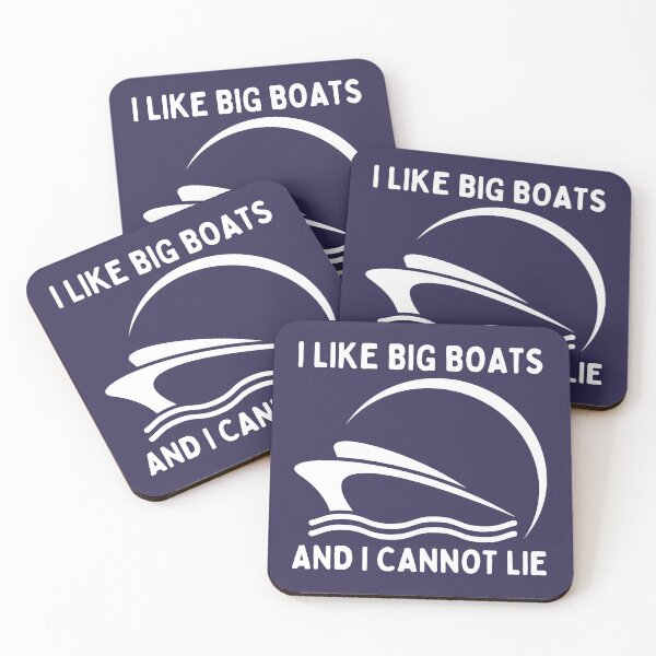 Item preview, I Like Big Boats And I Cannot Lie designed and sold by RedTomasB.