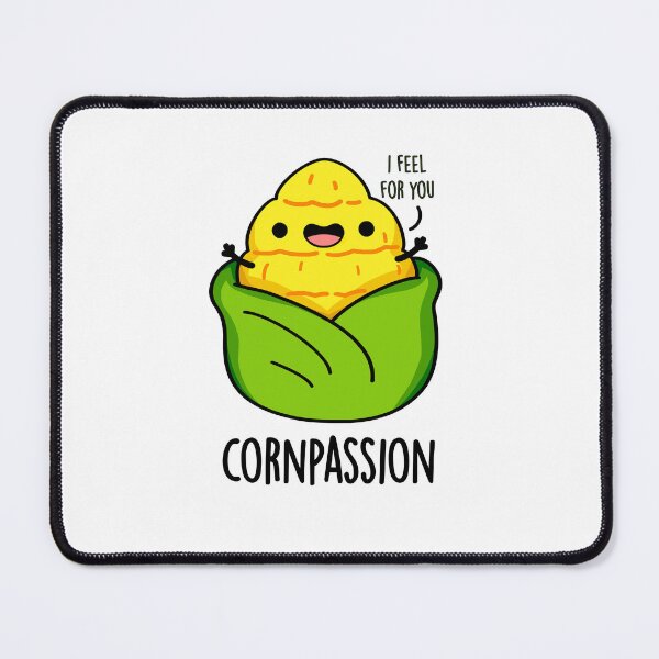 Item preview, Cornpassion Funny Corn Puns  designed and sold by punnybone.