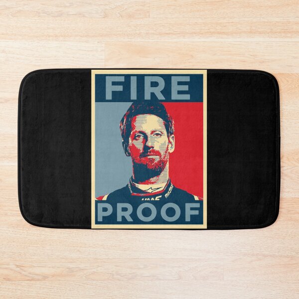 Item preview, Romain Grosjean Fire proof retro vintage designed and sold by BetClark.