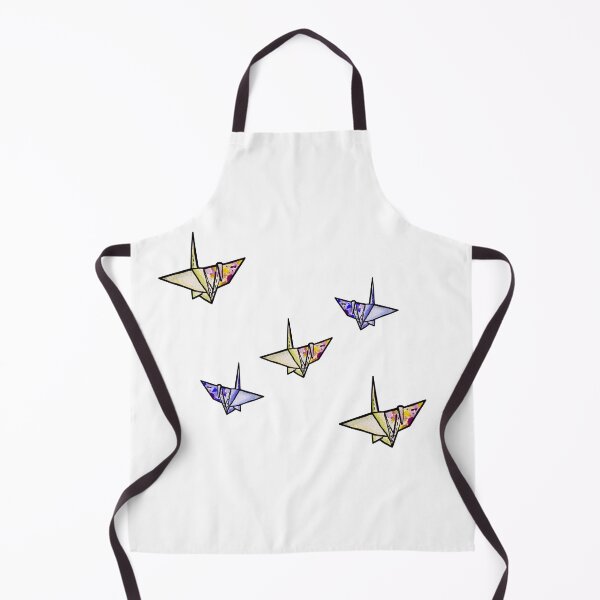 Item preview, Paper Cranes watercolor drawings designed and sold by PufflesPower.