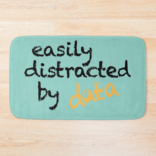 Item preview, easily distracted by data designed and sold by HouseOfBert.