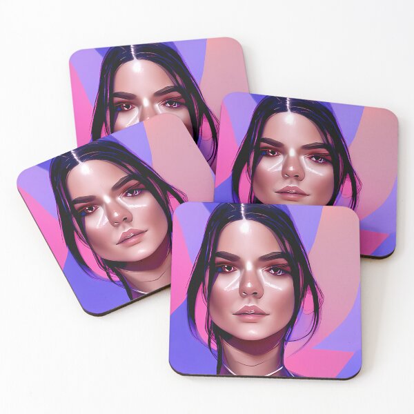 Item preview, Kendall Jenner drawing #4 | AI generated art designed and sold by MichelangeloAI.
