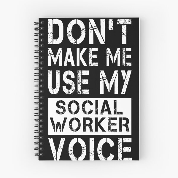Item preview, Dont make me use my social worker voice designed and sold by Garnettee.