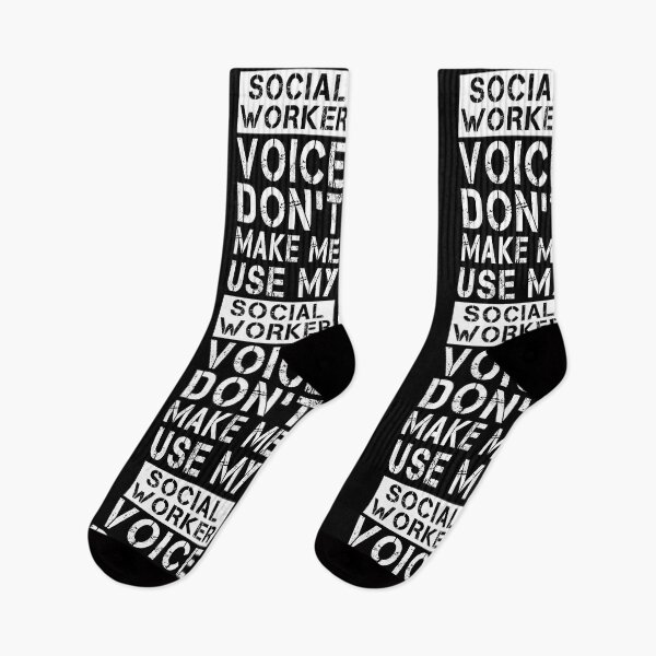 Item preview, Dont make me use my social worker voice designed and sold by Garnettee.