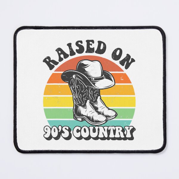 Item preview, Raised On 90's Country Music Southern Western designed and sold by nwaja-art.