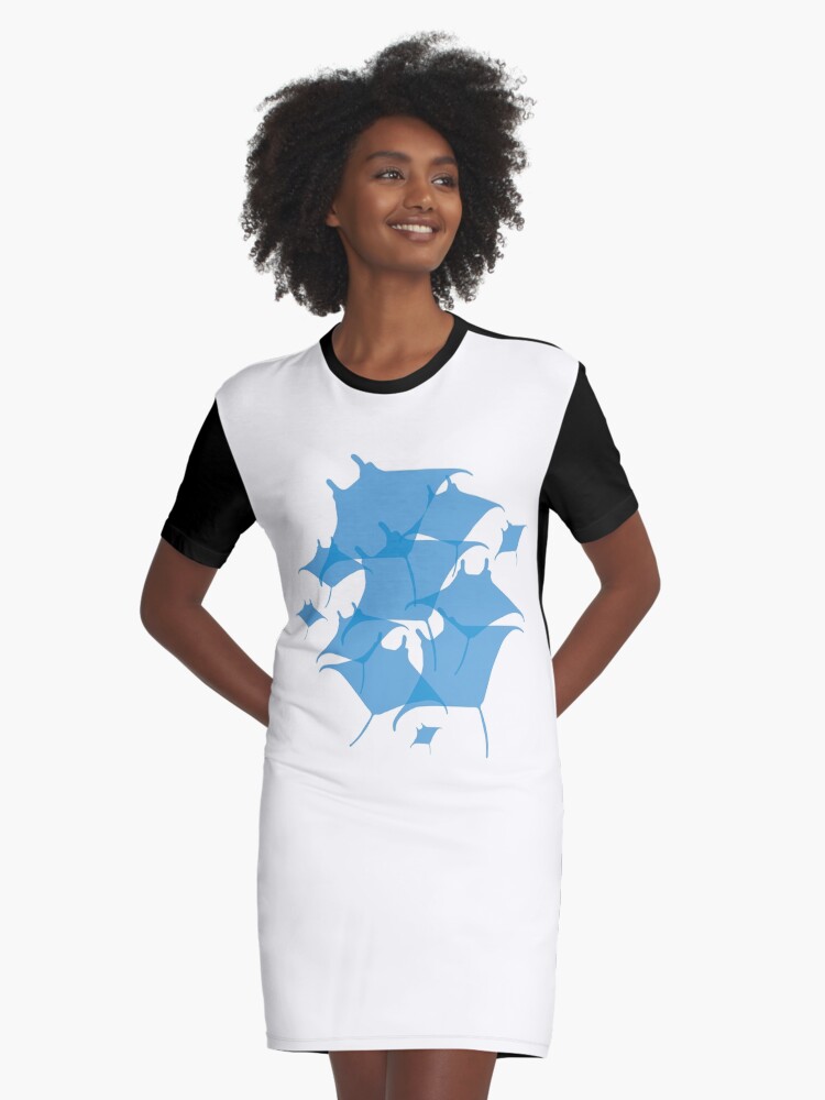 mantaray blue dress