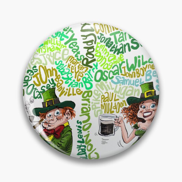 Item preview, The Writers of Eire designed and sold by IanBakerToons.