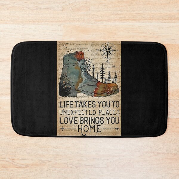 Item preview, Hiking - life takes you to unexpected places love brings you home   designed and sold by cevyl49.