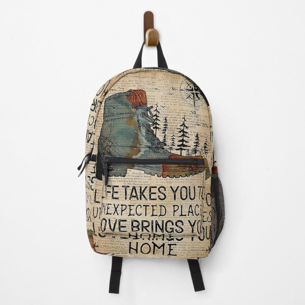 Item preview, Hiking - life takes you to unexpected places love brings you home designed and sold by cevyl49.