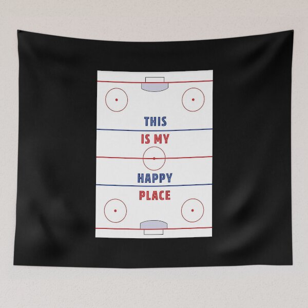 Item preview, Hockey My Happy Place art designed and sold by toniobnd51.