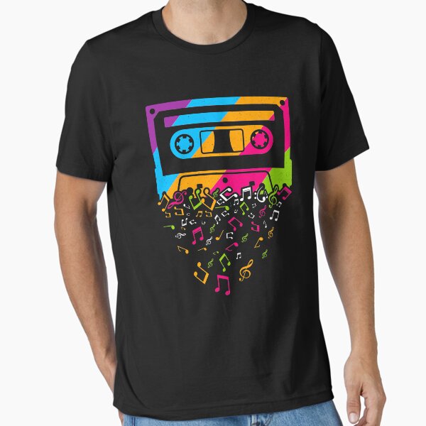 Item preview, Retro 80's 90's Music Notes Cassette Tape designed and sold by nwaja-art.