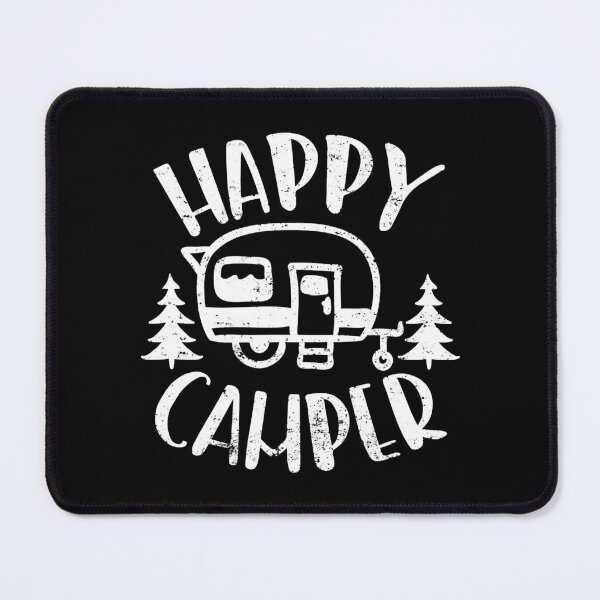 Item preview, Happy Camper RV Trailer Outdoor Camping designed and sold by BennetJaco.