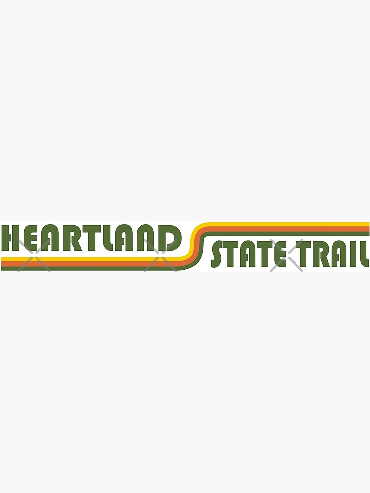 "Heartland State Trail Minnesota" Poster for Sale by esskay Redbubble