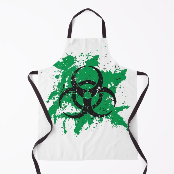 Item preview, Splatter Effect Biohazard Symbol in Green designed and sold by iscaStudioArt.