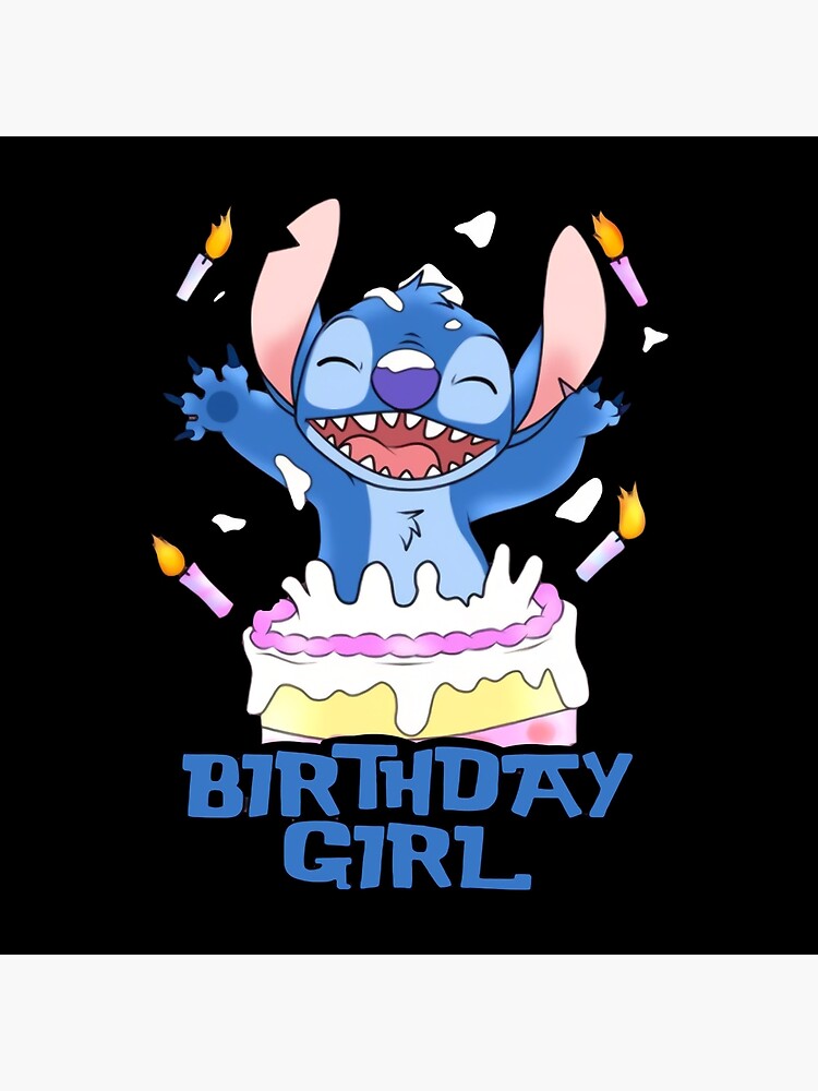 Stitch - Anniversaire Fille/Meilleurs Cadeaux Pour Hommes et Femmes | Poster