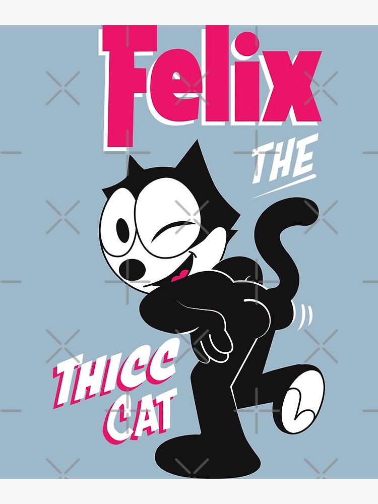 "Mascot Firstly Leggy Felix The Thicc Cat Graphic Gift" Photographic ...