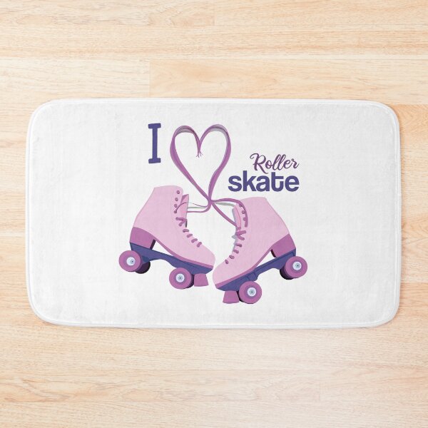 Item preview, If you like to skate... Tell the world! "I Love Roller Skating" designed and sold by ennablues.