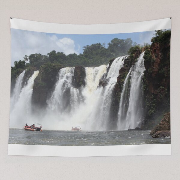 Item preview, Iguazu Falls and boats, Argentina designed and sold by FranWest.