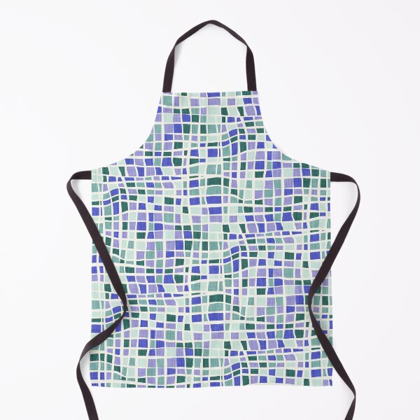 Item preview, Pool Side Check - Blue designed and sold by appleyards.