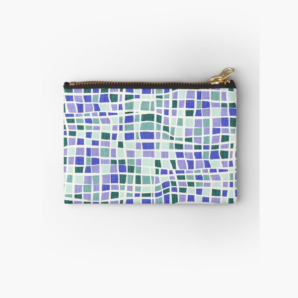 Item preview, Pool Side Check - Blue designed and sold by appleyards.