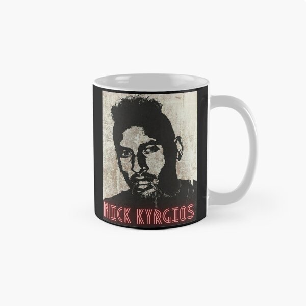 Item preview, nick kyrgios tennis retro designed and sold by MozemoCraft.