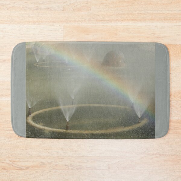Item preview, Rainbow in a park fountain designed and sold by AIfun135.