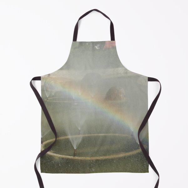 Item preview, Rainbow in a park fountain designed and sold by AIfun135.