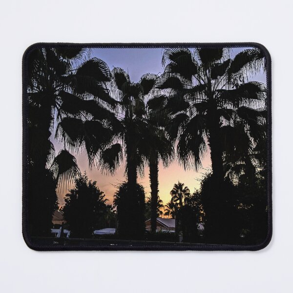 Item preview, Palm trees against a clear sky at sunset. designed and sold by HelgaScand.