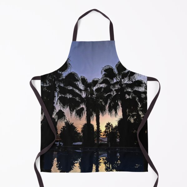 Item preview, Palm trees against a clear sky at sunset. designed and sold by HelgaScand.