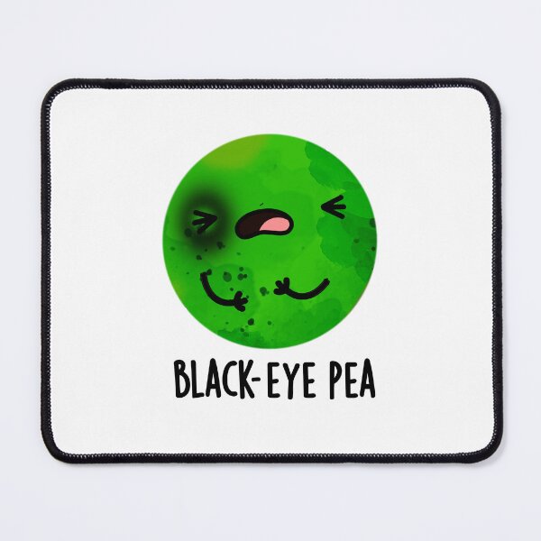 Item preview, Black Eye Pea Funny Veggie Puns designed and sold by punnybone.