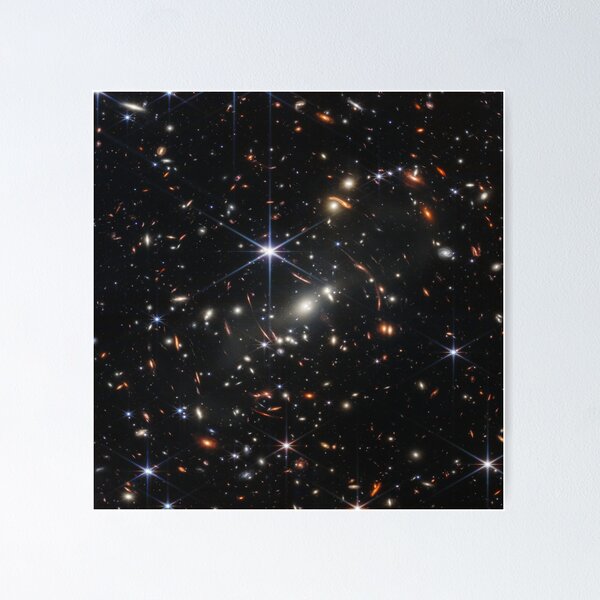 Item preview, NASA JWST galaxy cluster SMACS 0723, known as Webb’s First Deep Field image Repro ,The James Webb Space Telescope, First Image Taken, Quality designed and sold by kalvinphelips.