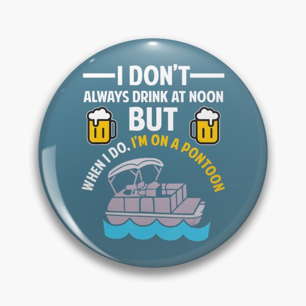 Item preview, Pontoon Boat Vacation Beer Drinking designed and sold by ZinGoi.