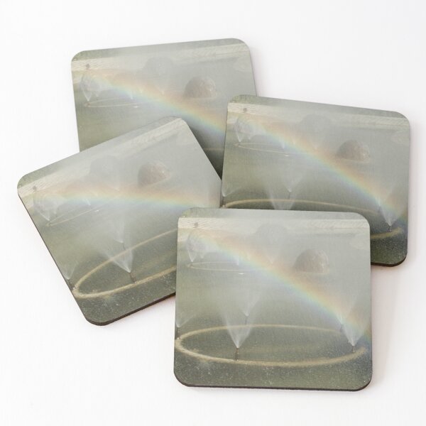 Item preview, Rainbow in a park fountain designed and sold by AIfun135.