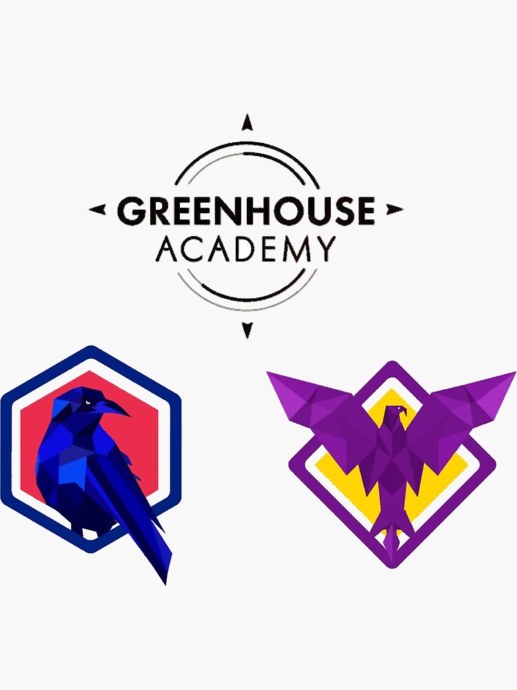 "Greenhouse Academy" Sticker for Sale by MatthiasAntel Redbubble