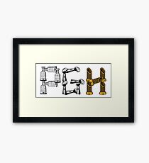 PGH - City of Champions Graphic Framed Print