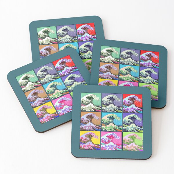Item preview, Pop Art Great Wave Fine Art designed and sold by ZinGoi.
