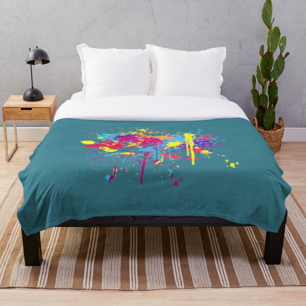 Item preview, Colores de salpicaduras de pintura bastante sucias designed and sold by ZinGoi.