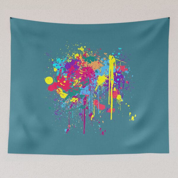 Item preview, Pretty Dirty Paint Splatter Colours designed and sold by ZinGoi.