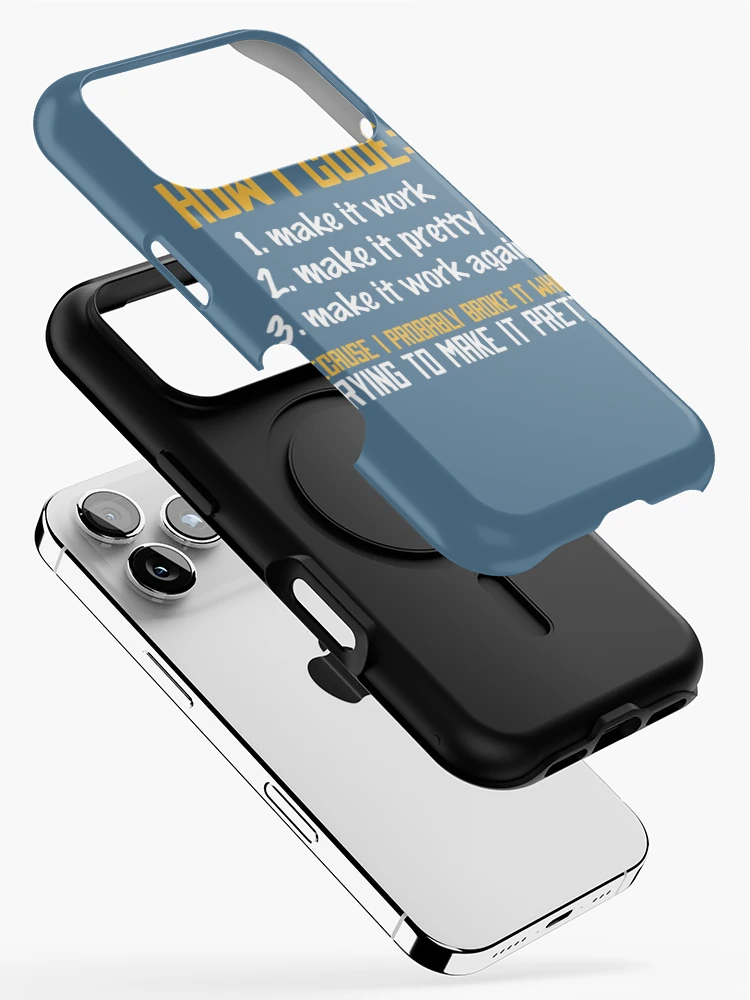 Thumbnail 2 of 4, iPhone Case, Programmer Coder Developer Programming Coding designed and sold by ZinGoi.