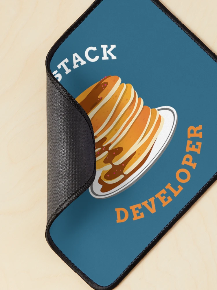 Thumbnail 2 of 5, Mouse Pad, Programmer Coding Full Stack Developer designed and sold by ZinGoi.