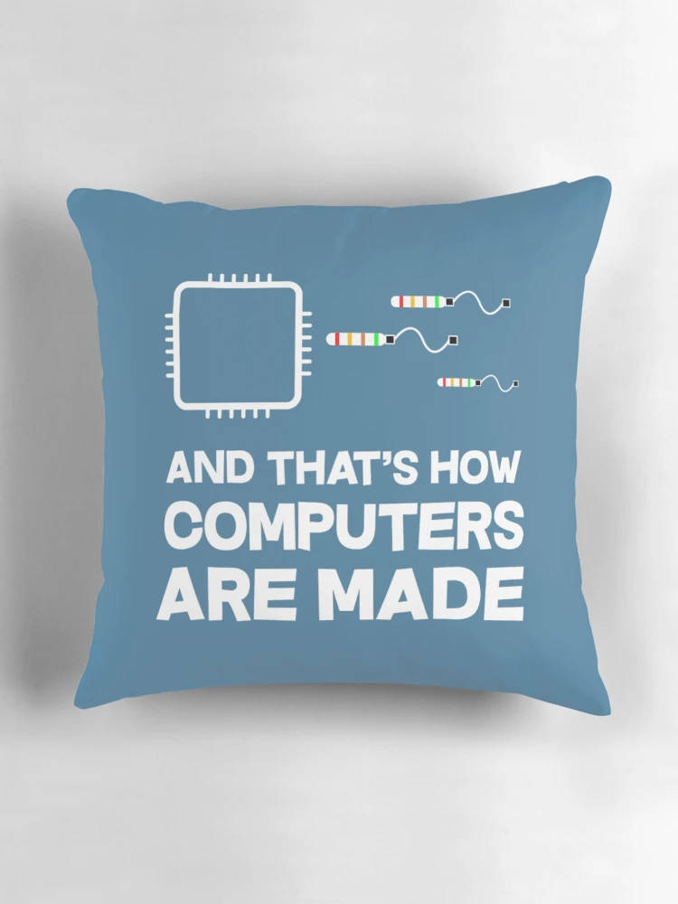 Thumbnail 3 of 4, Pillow, Programmer Developer Software Computer Engineering designed and sold by ZinGoi.