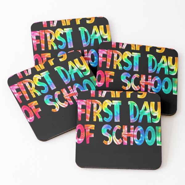 Item preview, Happy First Day Of School Teachers Back To School Tie Dye designed and sold by nedrae.