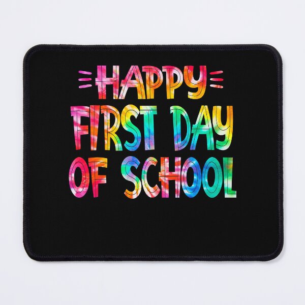 Item preview, Happy First Day Of School Teachers Back To School Tie Dye designed and sold by nedrae.