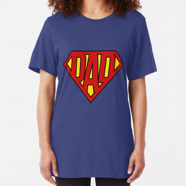Super Dad Slim Fit T-Shirt