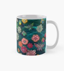 The Jewelled Garden - Turquoise Mug