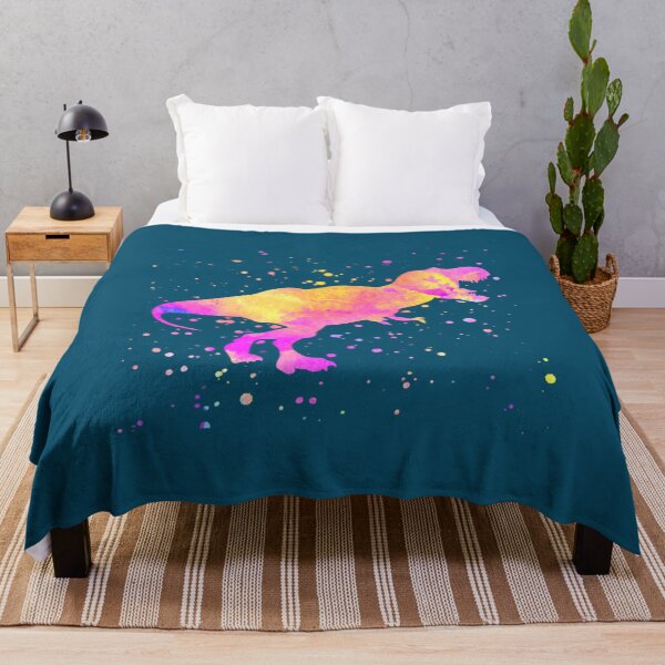 Item preview, DINOSAUR Watercolor pink SKY designed and sold by Graphiczeynn.