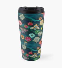 The Jewelled Garden - Turquoise Travel Mug
