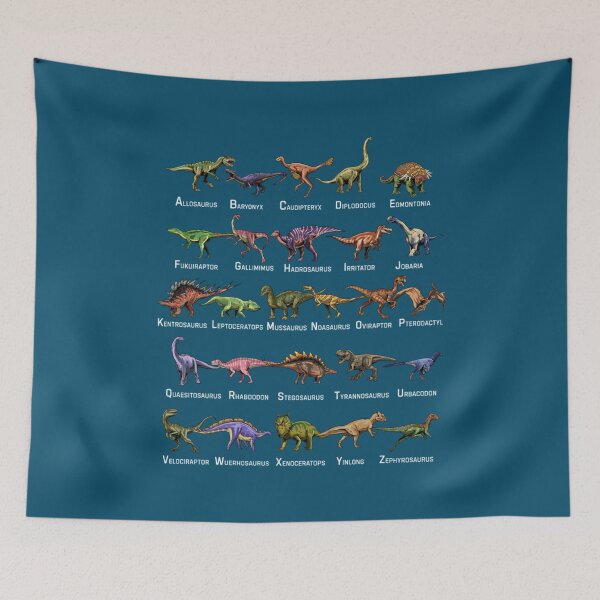 Item preview, Dinosaur Alphabet Dino Pre Historic Animal Dinosaur Lover   designed and sold by Graphiczeynn.