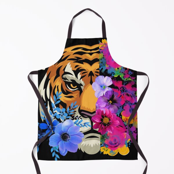 Item preview, Tiger & Flowers  designed and sold by ThePeanutSeries.