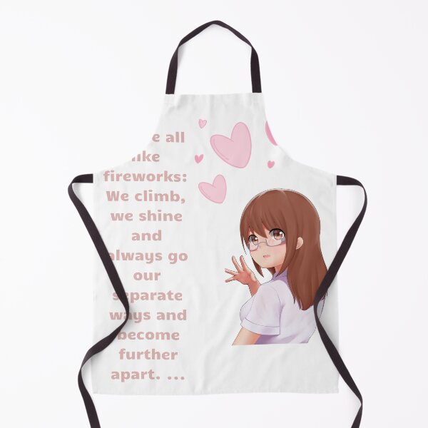Item preview, Anime: Girl with quote designed and sold by Izy Shop.